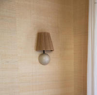 Nouvelle lampe murale en fer forgé faite à la main, style pastoral chinois du milieu du siècle, pour hôtel, restaurant, gîte, salon, chambre à coucher