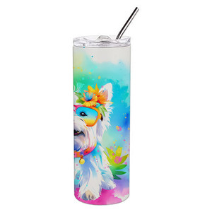 Bicchiere sottile in acciaio inossidabile Westie Hippie Dawg - Product Image 3