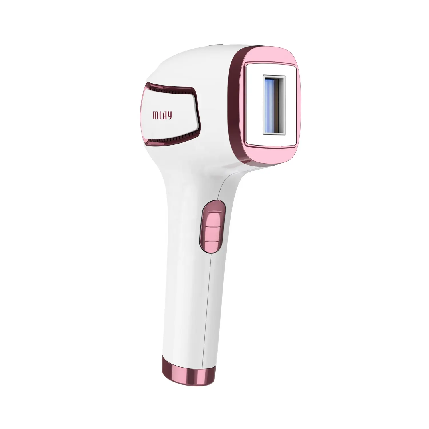 MLAY professionelle Kosmetikmaschine Eis schmerzlose IPL-Laser-Haarentfernungsgerät für zuhause 3,5 Cm Viereck 25 bis 75 % 48 W