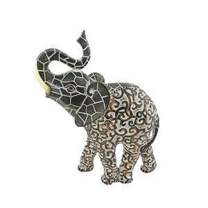 <span class=keywords><strong>2022</strong></span> nouvel éléphant debout à la mode avec Design sculpté couleur or et noir <span class=keywords><strong>décoration</strong></span> de la maison Statue d'éléphant pour la <span class=keywords><strong>décoration</strong></span> du <span class=keywords><strong>salon</strong></span> - Product Image 6