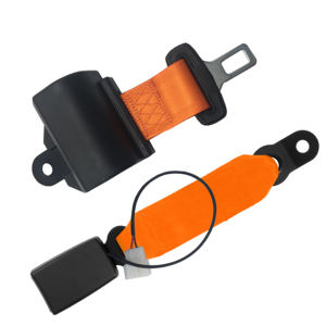 Pabrik yang memproduksi sabuk pengaman dua titik yang dapat mengunci sendiri, sabuk pengaman dua titik yang dapat ditarik untuk kursi forklift universal tipe terbuka - Product Image 1