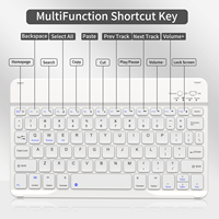 Étui en cuir portable pour iPad, idéal pour l'école et le bureau, avec clavier sans fil, compatible iPad 10e génération 10,9 pouces