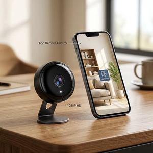 Telecamera di Sicurezza WiFi A9 <span class=keywords><strong>Smart</strong></span> Mini HD 1080P, Videocamera Portatile Wireless per Esterni, Monitoraggio Domestico con Rilevamento del Movimento - Product Image 2