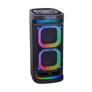 Nouvelle enceinte de scène <span class=keywords><strong>active</strong></span> portable mobile 40W haute puissance avec lumière LED RGB et Bluetooth sans fil pour système de karaoké en extérieur 2026 - Product Image 3