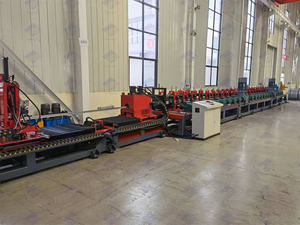 เครื่องเจาะขึ้นรูปม้วน CNC แท่นวางพลังงานแสงอาทิตย์อัตโนมัติความเร็วสูงส่วนประกอบหลักของปั๊มมอเตอร์สำหรับการขึ้นรูปกระเบื้อง - Product Image 4