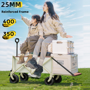 Carrito de Camping Plegable y Portátil, Carretilla de Mano para Exteriores de Gran Capacidad, Carrito Plegable para <span class=keywords><strong>Picnic</strong></span> y Viajes, Venta al Por Mayor - Product Image 2