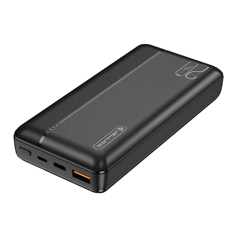 New Design Portable Charger Power Bank PD Fast Charge Power Upgrade Double USB Output +type C 20000mah Li-polymer Battery CN;GUA