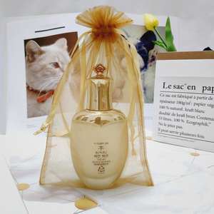 ถุงของขวัญใสพิมพ์โลโก้ตามสั่ง ถุงผ้าออร์แกนซ่าแบบมีเชือกผูก - Product Image 2