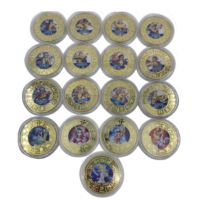 17 Loại Phim Hoạt Hình Nhật Bản Phim Hoạt Hình Saint Seiya Đồng Xu Vàng Cho Bộ Sưu Tập Và Sinh Nhật Trẻ Em Năm Mới Quà Tặng Giáng Sinh Thủ Công Bằng Kim Loại