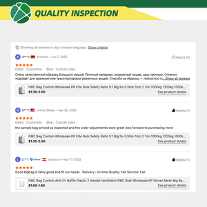 Nhà Máy Giá Polypropylene Tote Túi Lớn 1000Kg & 500Kg Công Suất Cho Tái Chế Jumbo Gỗ Trong Ấn Độ & Thổ Nhĩ Kỳ - Product Image 5