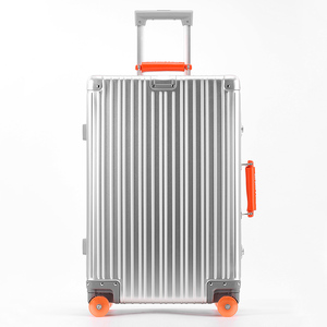 Valigia da <span class=keywords><strong>Viaggio</strong></span> in Lega di Alluminio e Magnesio, Robusta e in Metallo, con Grande Capacità, Separazione Asciutto/Bagnato, Portatile ed Elegante - Product Image 4