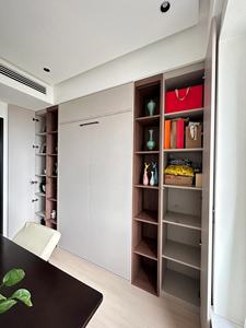 Kit de Herrajes para <span class=keywords><strong>Cama</strong></span> Plegable de Pared, Mueble de Dormitorio <span class=keywords><strong>Horizontal</strong></span> Multifuncional con Mecanismo de Madera Maciza Moderna - Product Image 5