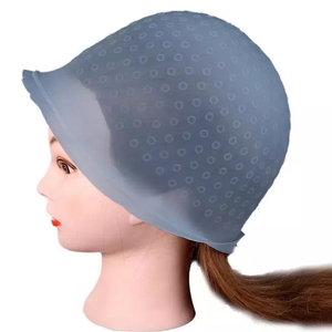 FYD Gorro <span class=keywords><strong>de</strong></span> Silicona para Mechas, Ideal para Uso Doméstico y Profesional en Peluquerías, Herramienta <span class=keywords><strong>de</strong></span> Peinado <span class=keywords><strong>de</strong></span> Silicona Duradera - Product Image 1