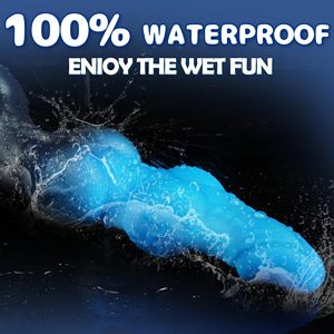 Dildo Vibrador de <span class=keywords><strong>Silicona</strong></span> Mítico Alienígena Grueso con Ventosa Grande, Impermeable, Suave, con Sensación Real al Tacto para Punto G y Uso Anal - Product Image 6