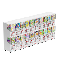 DOZIYU Distributeur de capsules de jouets en plastique compact et économique, modèle S Mini Cosmic Code, à combinaison libre