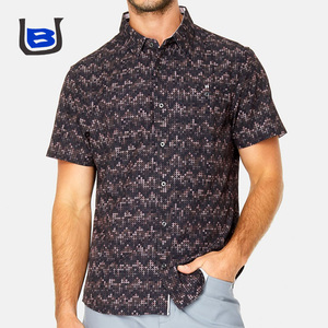 <span class=keywords><strong>Camicie</strong></span> Casual da <span class=keywords><strong>uomo</strong></span> stampate su misura per la vacanza in spiaggia <span class=keywords><strong>con</strong></span> chiusura a bottone <span class=keywords><strong>con</strong></span> colletto risvolto a sinistra a maniche corte per la primavera - Product Image 1