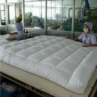 Ensemble de linge de lit d'hôtel personnalisé avec logo brodé en gros, 100 % coton, ensemble de literie et de serviettes pour hôtel, Airbnb, complexe hôtelier