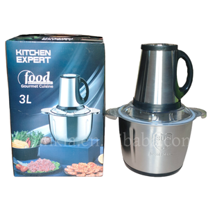 خلاط كهربائي للمطبخ من الفولاذ المقاوم للصدأ بقوة 300 واط، عالي السرعة، متعدد الوظائف، 3 ترددات، سعة 3 لتر، نحاسي، للاستخدام المنزلي - Product Image 6