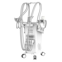 Nouvelle machine de thérapie esthétique professionnelle 5-en-1 ABS verticale 360 à rouleaux sous vide pour massage anti-cellulite et remodelage corporel Velashaping
