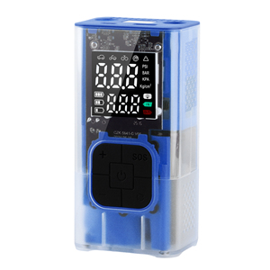 Bomba de Aire Portátil <span class=keywords><strong>para</strong></span> Neumáticos, <span class=keywords><strong>Mini</strong></span> <span class=keywords><strong>Compresor</strong></span> de Aire de 150 PSI con Función de Memoria de Presión Preestablecida - Product Image 2