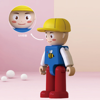 Jouet magnétique unisexe KEBO, figurines pour enfants, animaux colorés, ABS et PVC, boîte en plastique, bonne qualité, jouet personnalisé KBW par le fabricant