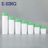 Flacon vide en plastique PP sans air, forme ovale, modèle ST49, origine Zhejiang, pour lotion, masques faciaux, shampoing, crème pour les yeux et maquillage