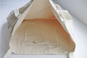Sac fourre-tout décontracté durable à motif lettres personnalisé, grande capacité, bandoulière longue, en toile lavée, produits écologiques pour cadeaux publicitaires - Product Image 3