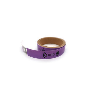 Pulseras de 13,56 MHz, pulsera desechable <span class=keywords><strong>RFID</strong></span> F08, pulsera de papel NFC, pulsera <span class=keywords><strong>Rfid</strong></span> con Chip inteligente para eventos - Product Image 3