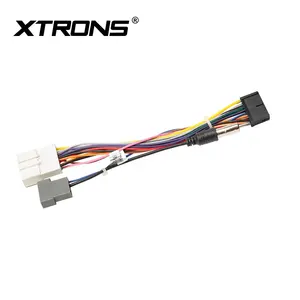 XTRONS-Cable de alimentación para reproductor de DVD de coche, adaptador de cableado ISO para Nissan Qashqai x-trail livinina Navara Sentra