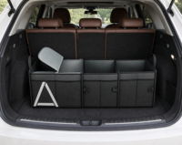 Organisateur de coffre de voiture Rapo Heavy Duty, 4 à 7 compartiments, structure renforcée, boîte de rangement de cargaison en Oxford de qualité supérieure pour SUV, camion, voyage