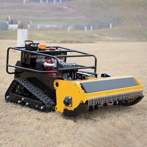 Débroussailleuse forestière diesel télécommandée industrielle tout-terrain pour la coupe de l'herbe sur les pentes montagneuses - Product Image 2