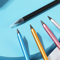 Crayon sans encre en métal matériel de papier de couleur métallique de dureté HB réutilisable éternelle pour écrire et dessiner à la maison