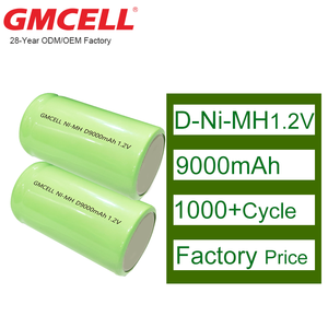 Batería Recargable Ni-MH Tamaño D de 1.2V Directo de Fábrica, Batería Recargable Nimh D para Linterna - Product Image 1