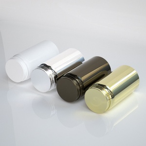 Hot Selling ECO Friendly Electroplated <b>Aluminum</b> Pill & Vitamin Bottles for Medicine Capsules Packaging Jars with Custom Color - Product Image 6