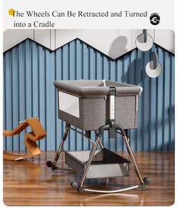 Berceau pour bébé personnalisable avec logo, best-seller, à placer près du <span class=keywords><strong>lit</strong></span> <span class=keywords><strong>de</strong></span> la mère, avec grand panier <span class=keywords><strong>de</strong></span> rangement - Product Image 2