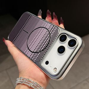 Nouvelle <span class=keywords><strong>coque</strong></span> de téléphone portable sans fil magnétique en fibre de carbone PC pour 17/16/15 Air <span class=keywords><strong>Pro</strong></span> <span class=keywords><strong>Max</strong></span>, <span class=keywords><strong>coque</strong></span> rigide givrée - Product Image 2