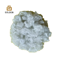 Fibre discontinue de polyesters creuse réutilisée 7D * 64mm Hcs 7D X 64 millimètre une fibre discontinue de polyesters de catégorie pour le remplissage