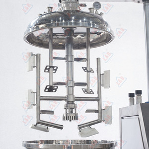 BLS OEM Size 100L 200L 500L 1000L 2000L Vacuum Emulsifying Tilting Mix Tank Homogenizer Blending Tanks Shampoo Making Equipment - Product Image 6