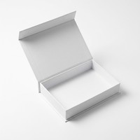 Boîte à livre magnétique, emballage cadeau, logo personnalisé, matériaux recyclés, doublure en éponge, couverture rigide, insert pour produits de luxe, souvenirs