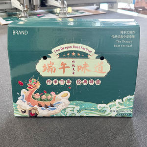 آلة قطع الورق المسطح عالية السرعة للوحة المموج لوحة قرص العسل الرمادية صنع لوحة - Product Image 2