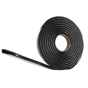 Nastro sigillante butilico impermeabile MENGSHAN colore nero 2-20mm utilizzato nel rumore e nell'isolamento di porte, pavimenti, tetti, paralumi, luci - Product Image 1