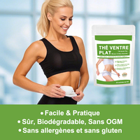 Thé Détox Minceur Ventre Plat ODM OEM Marque Privée 100% Naturel Certifié ISO & Halal Parfum Frais Longue Durée de Conservation