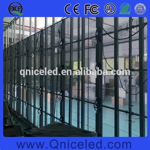 Pantalla LED transparente para publicidad, cristal de pared de construcción, vídeo, ligera, ultrafina, transparente, P3.75, P5, P7.5, P10, P16 - Product Image 5
