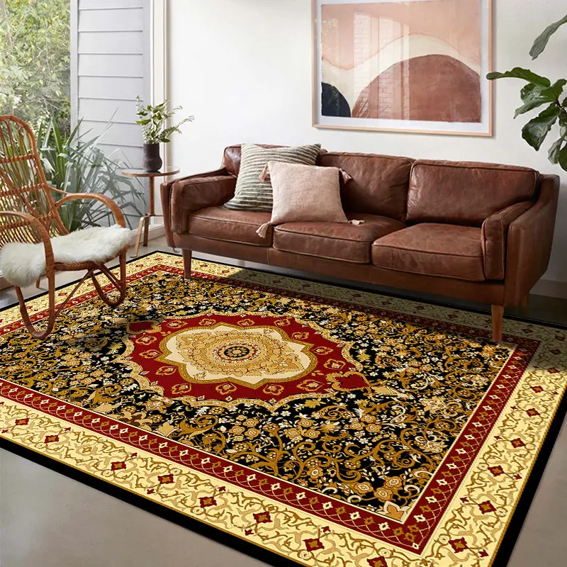 Custom luxury Persian vintage carpets and rugs turkey traditional Chenille Jacquard area rug carpet