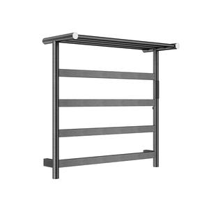 Calentador de Toallas Eléctrico de Acero Inoxidable Dorado Cepillado, Barras Calefactoras para Toallas, Toallero Eléctrico para Baño - Product Image 6