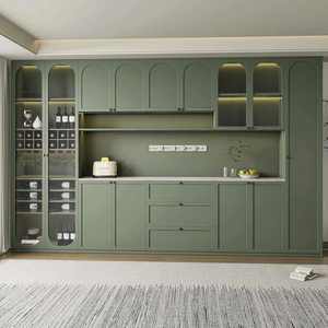 Customized Size Solid Wood <b>Sideboard</b> for Living Room and Restaurant Eco-Friendly Furniture - Product Image 2