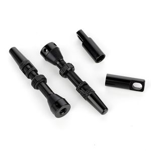 Bicycle Tubeless <b>Valve</b> Stems With Core <b>Removal</b> <b>Tools</b> Stainless Steel French Lips For Repair And Replacement - Product Image 3