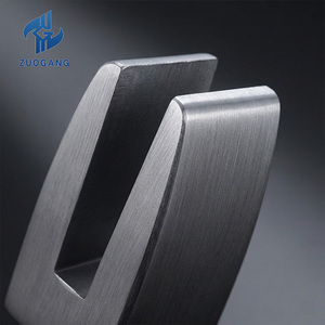 Pince à verre moderne en alliage <span class=keywords><strong>d</strong></span>'aluminium <span class=keywords><strong>pour</strong></span> balustrade de balcon, garde-corps de sol et <span class=keywords><strong>quincaillerie</strong></span> de <span class=keywords><strong>rampe</strong></span> <span class=keywords><strong>d</strong></span>'<span class=keywords><strong>escalier</strong></span>, facile à installer - Product Image 2