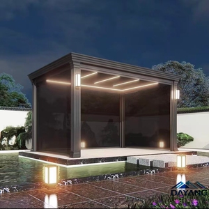 Pérgola de Aluminio de Lujo Personalizada, Gazebo con Techo de Láminas, Ecológica, Autoportante, Fácil de Montar, para Jardín, Marca <span class=keywords><strong>Airfun</strong></span> - Product Image 2