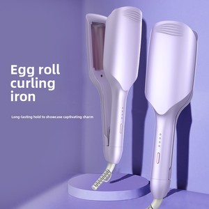 Fer à friser pour <span class=keywords><strong>cheveux</strong></span> de 13 mm en forme de W, ondulation en forme de vague, attelle ondulée, 35 W, convient aux <span class=keywords><strong>cheveux</strong></span> longs et courts, fer à friser en forme d'œuf - Product Image 5